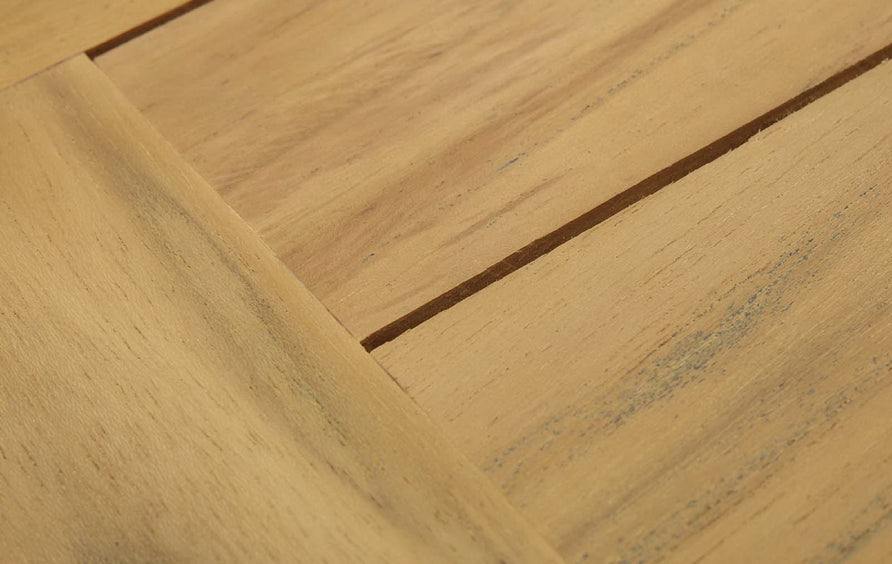 Cove Outdoor Patio Teak Side Table in Natural