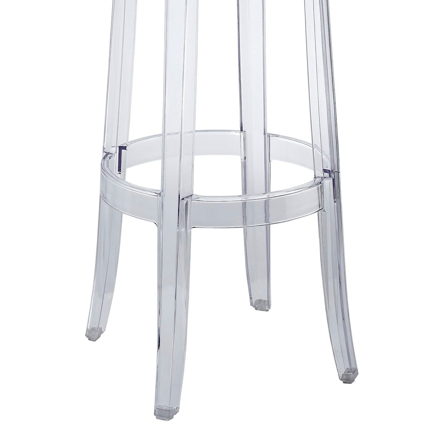 Thistle Bar Stool Set of 2 in Clear