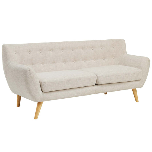 Remark Upholstered Fabric Sofa by Furniture for America