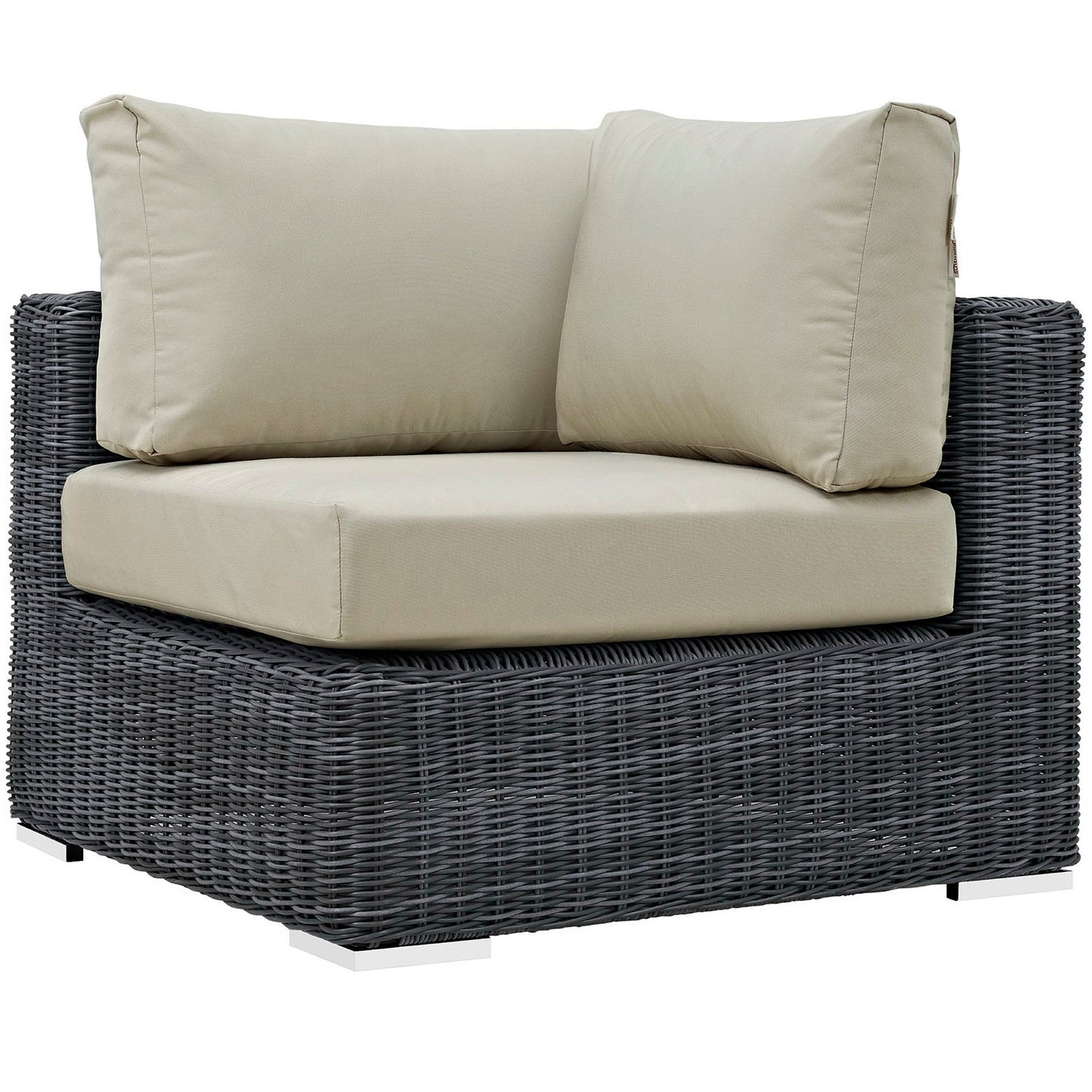Field Outdoor Patio Sunbrella® Corner in Canvas Antique Beige