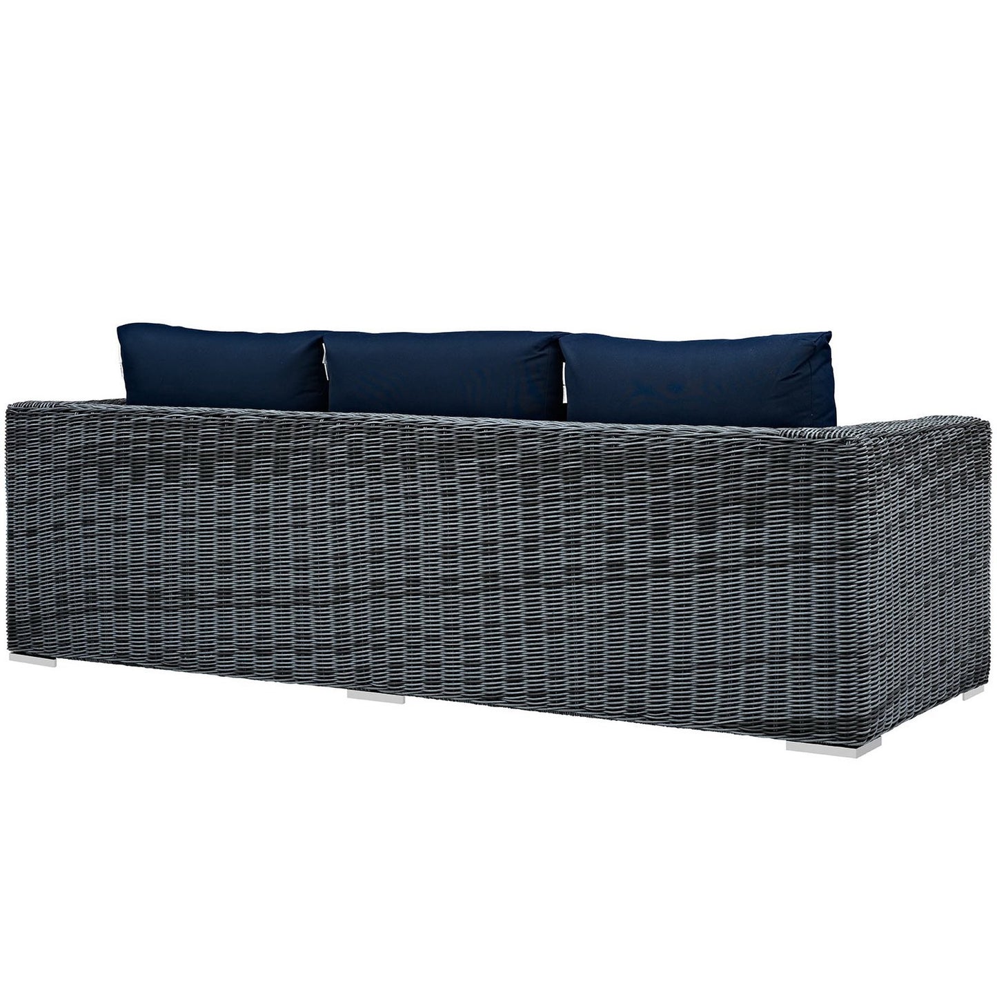 Field Outdoor Patio Sunbrella® Sofa in Canvas Navy