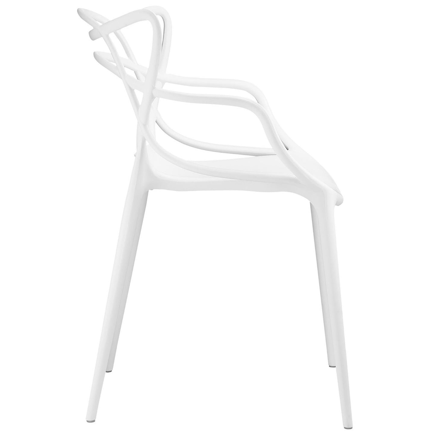 York Dining Set Set of 2 in White
