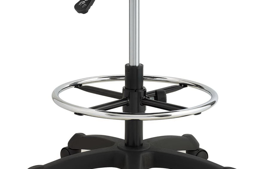Christiansfeld Mesh Drafting Chair in Black