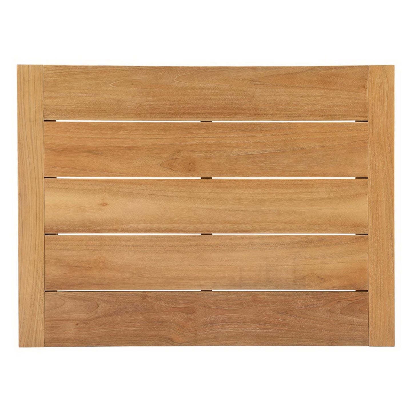 Cedar 6 Piece Outdoor Patio Teak Set in Natural White