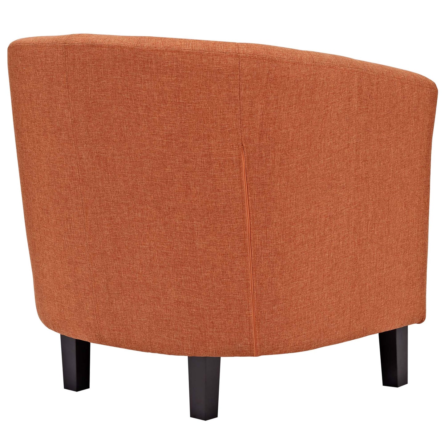 Hadley 2 Piece Upholstered Fabric Armchair Set in Orange