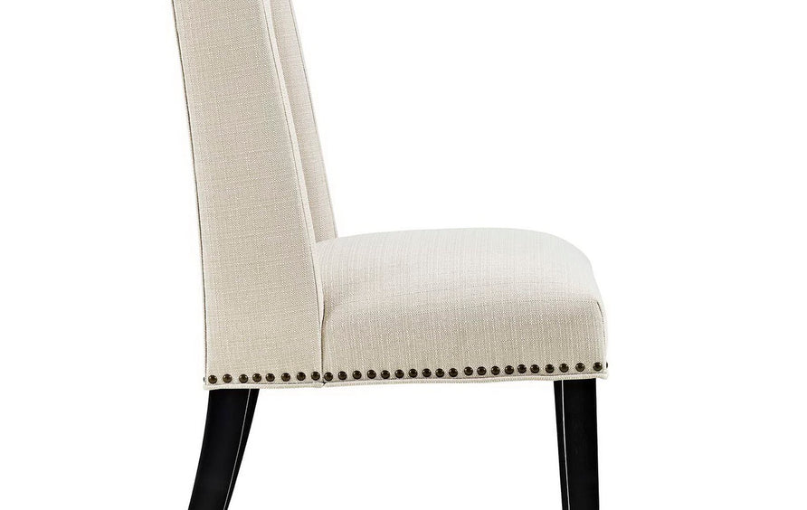 Lyra Fabric Dining Chair Set of 4 in Beige