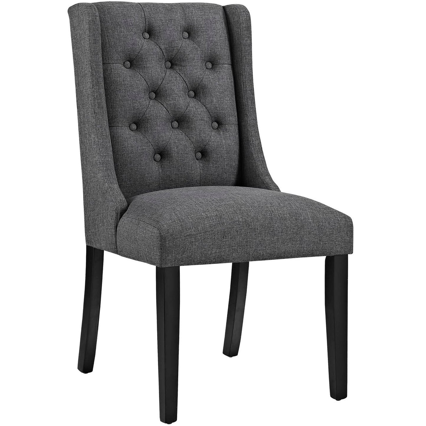 Ellison Fabric Dining Chair Set of 4 in Gray