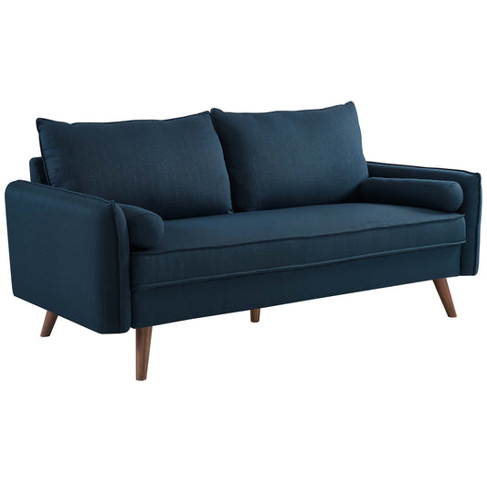 Revive Upholstered Fabric Sofa and Loveseat Set by Furniture for America