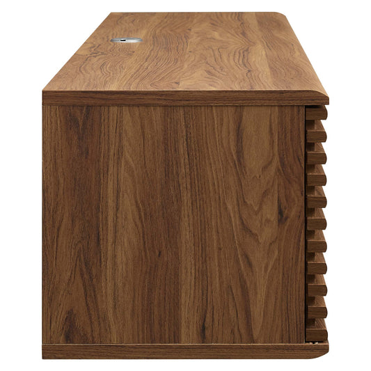 Render 60" Wall-Mount Media Console TV Stand by Furniture For America