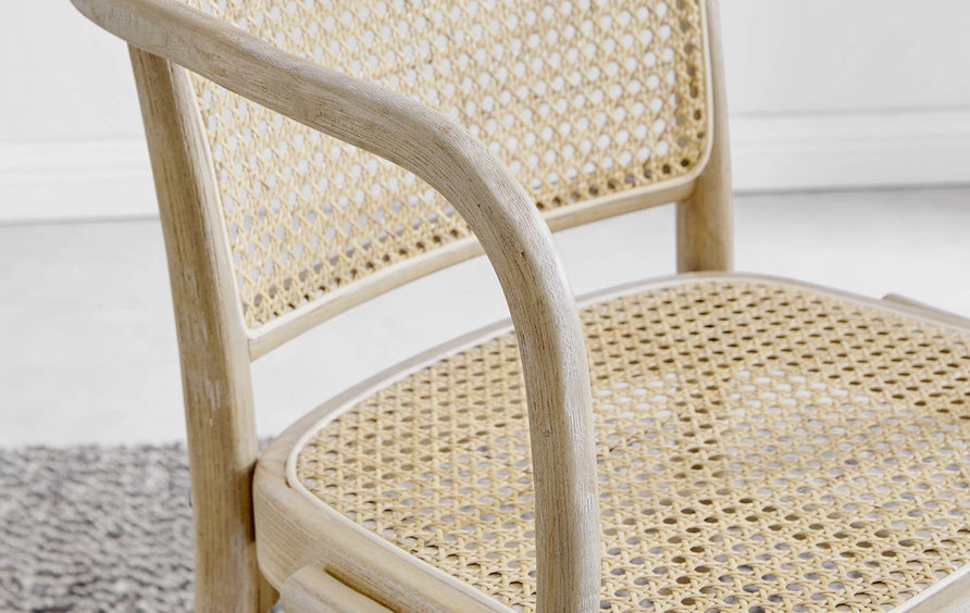 Malvasia Wood Dining Chair in Gray