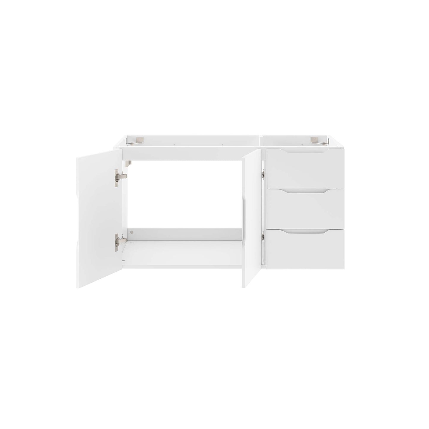 Bellamy 36" Bathroom Vanity Cabinet (Sink Basin Not Included) in White