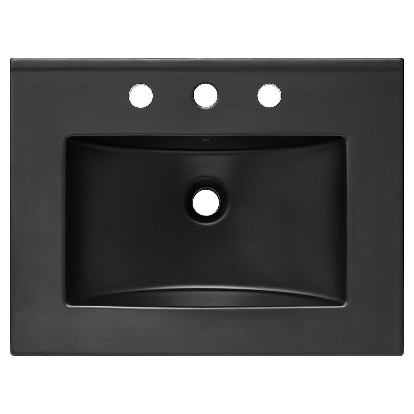 Calla 24" Bathroom Sink in Black