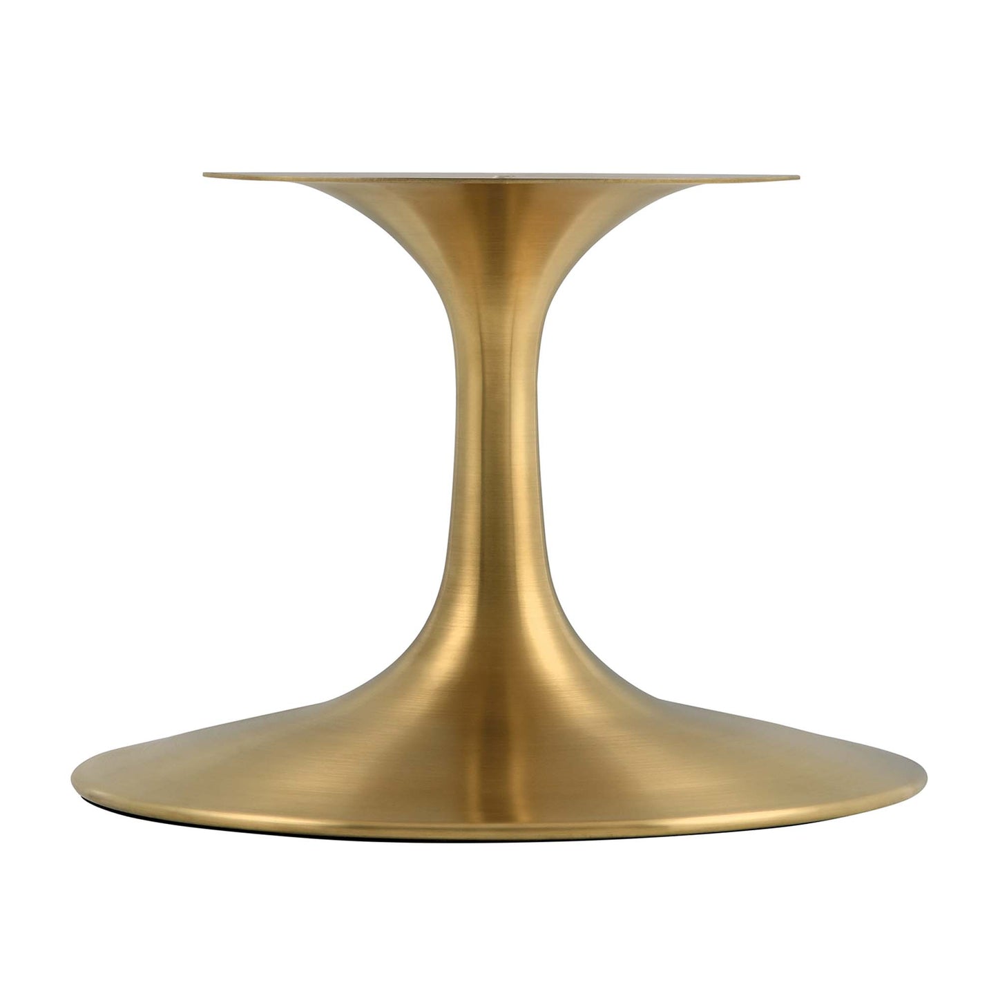 Lumen 36" Round Wood Coffee Table in Gold Cherry Walnut