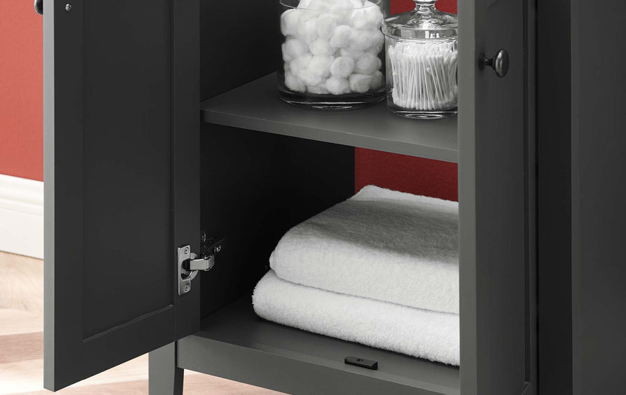 Copal 24" Bathroom Vanity in Gray Black
