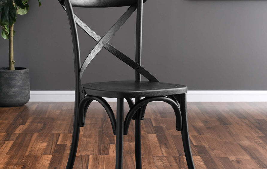 Juniper Dining Side Chair in Black