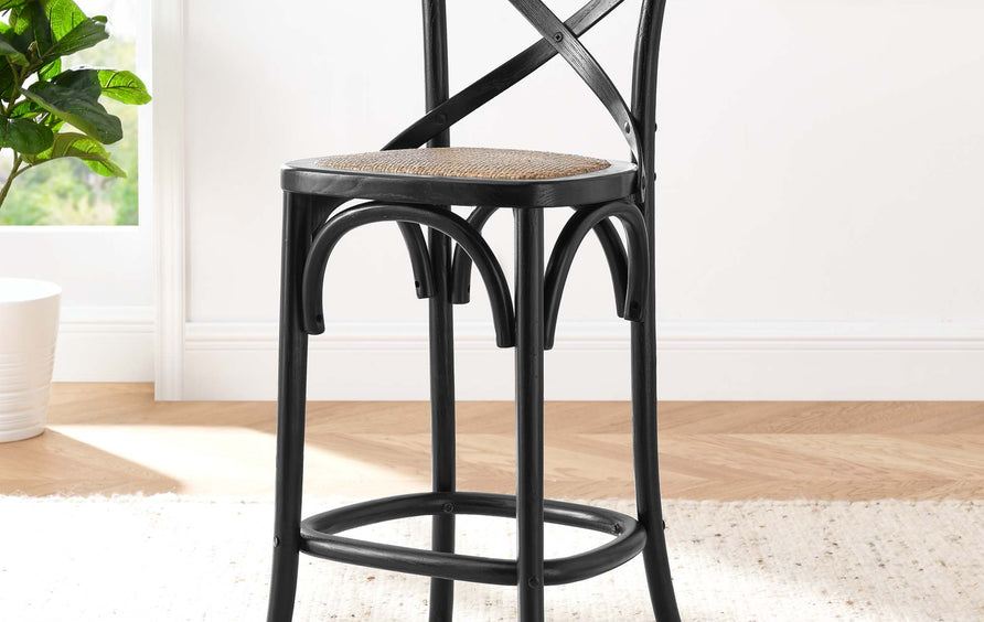 Juniper Counter Stool in Black