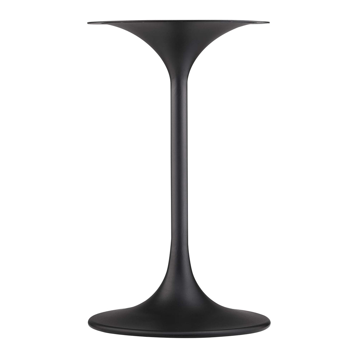 Lumen 20" Round Faux Marble Side Table in Black White