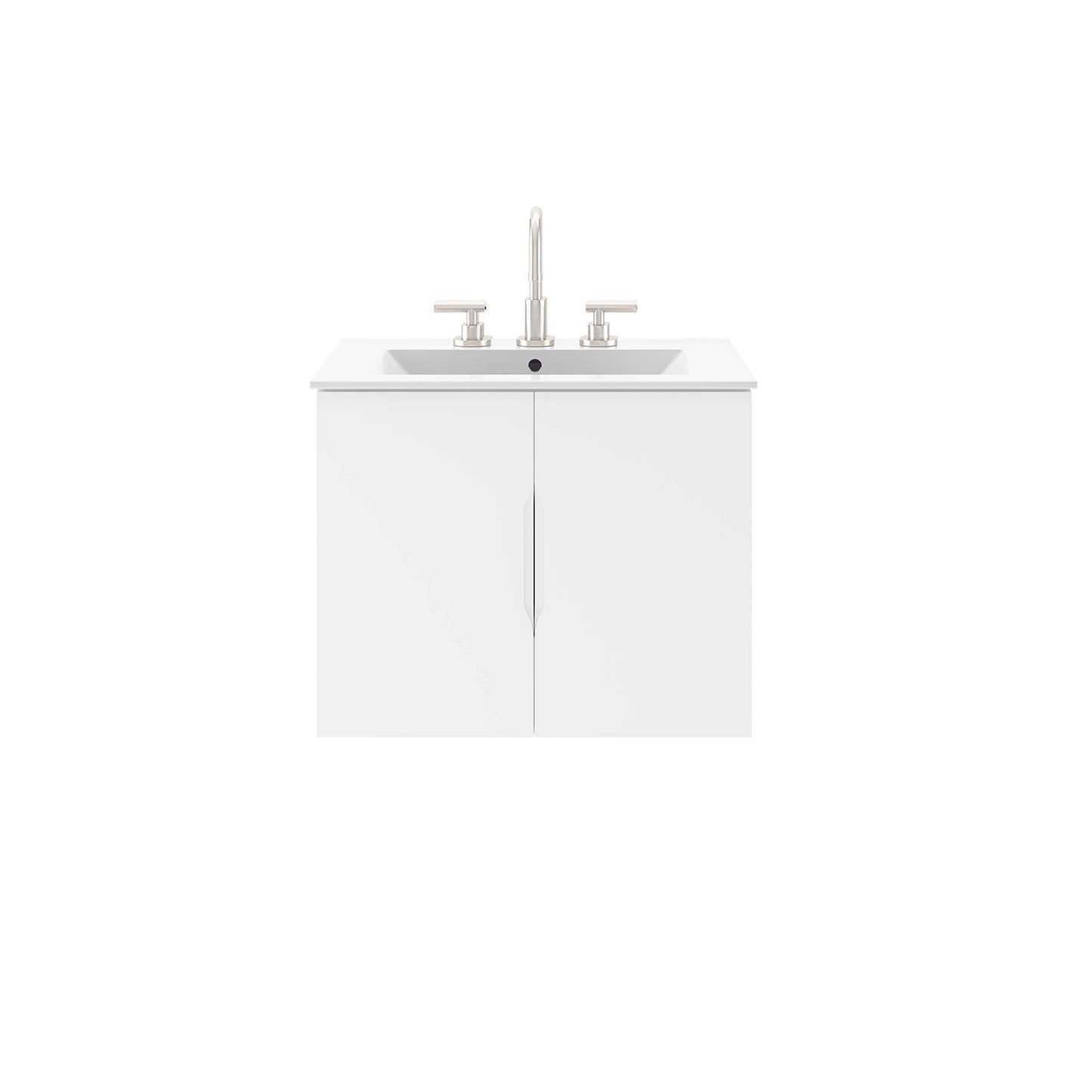 Bellamy 24" Bathroom Vanity in White White
