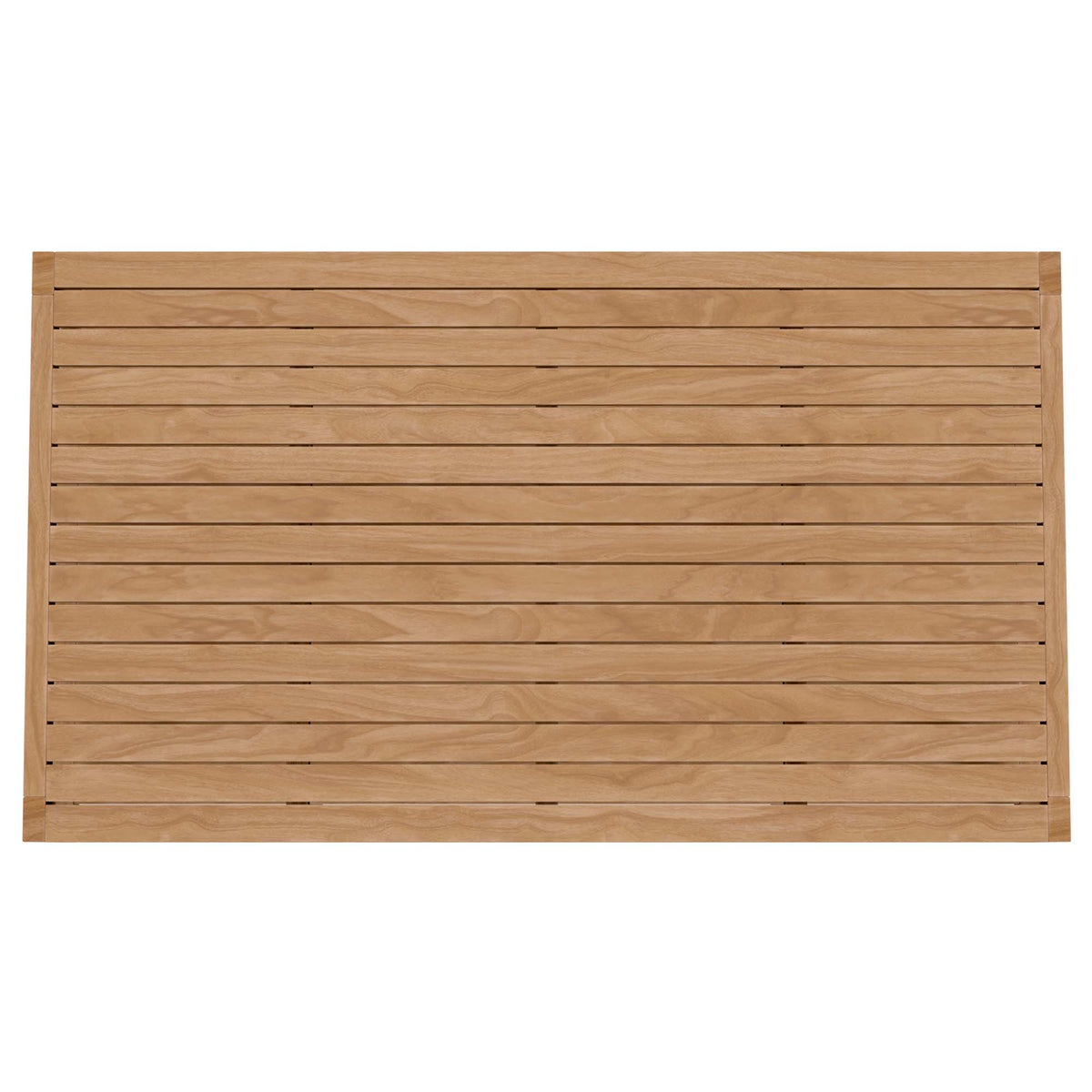 Avery 3-Piece Teak Wood Outdoor Patio Set in Natural White