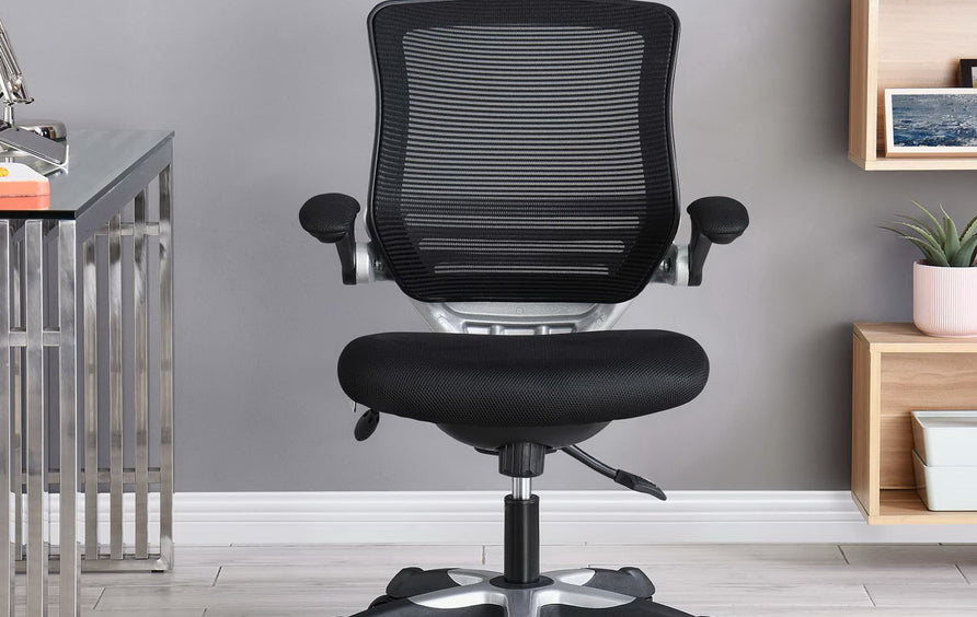 Pillar Mesh Office Chair in Black