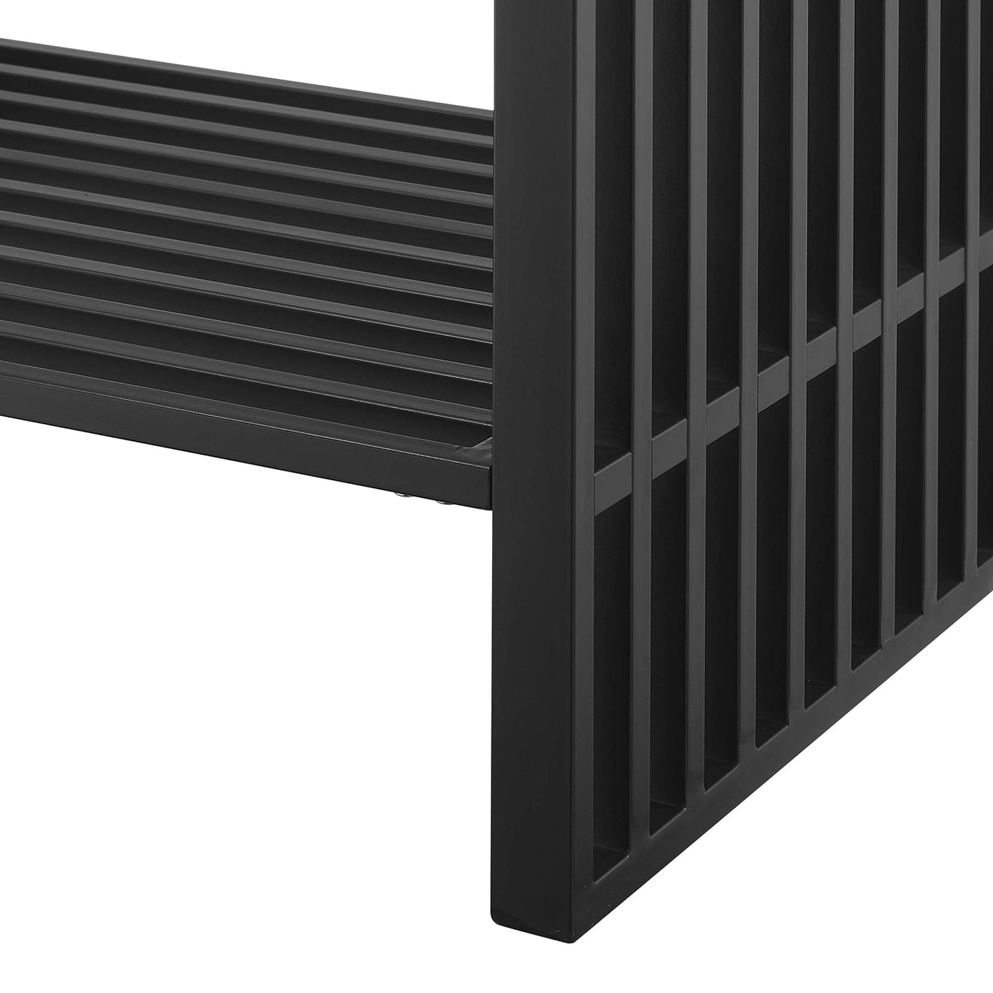 Fenn 36" Bathroom Vanity in White Black