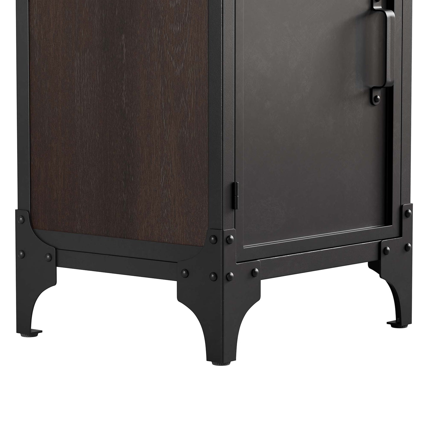 Clover 18" Bathroom Vanity Cabinet (Sink Basin Not Included) in Black Walnut