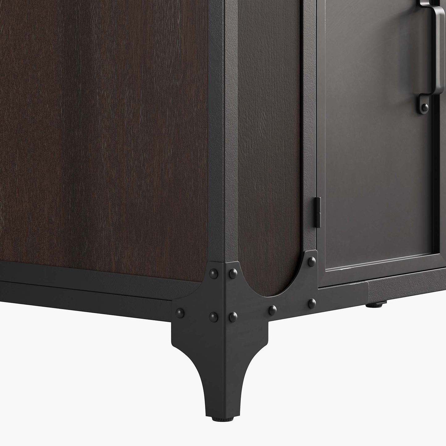 Clover 36" Bathroom Vanity Cabinet (Sink Basin Not Included) in Black Walnut