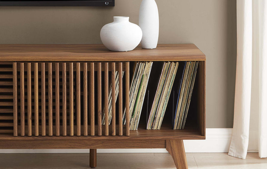 Primula 59" TV Stand in Walnut