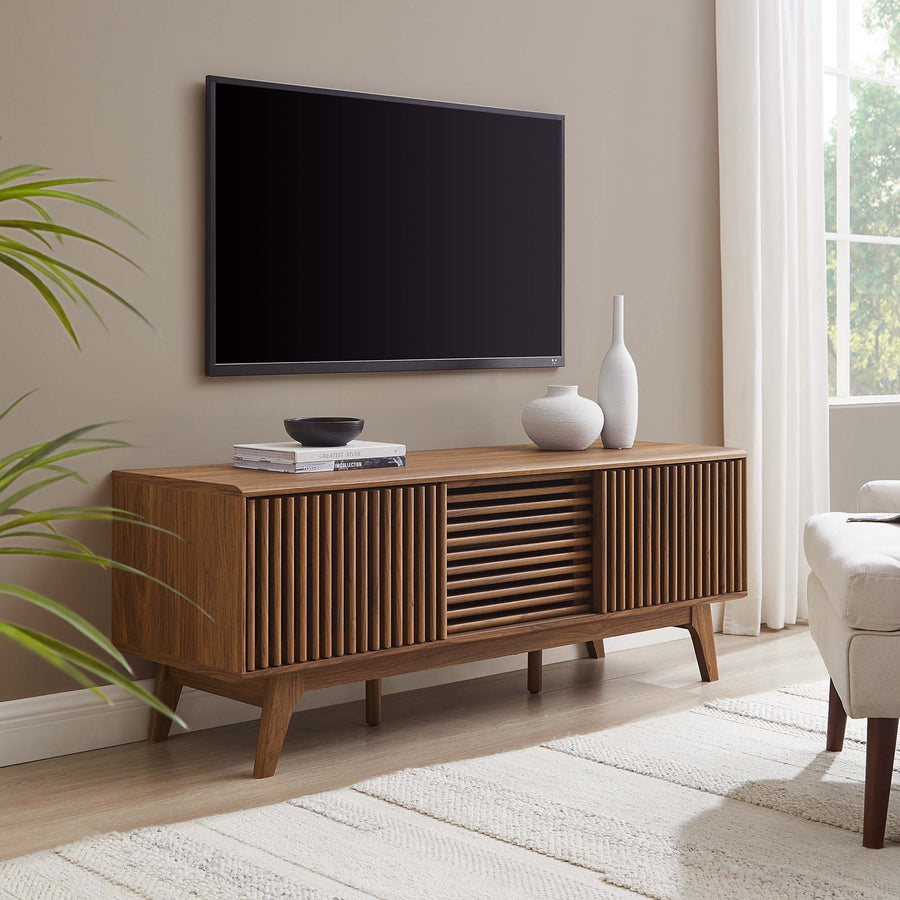 Primula 59" TV Stand in Walnut