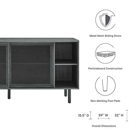 Kurtis 59" Sideboard by Furniture For America