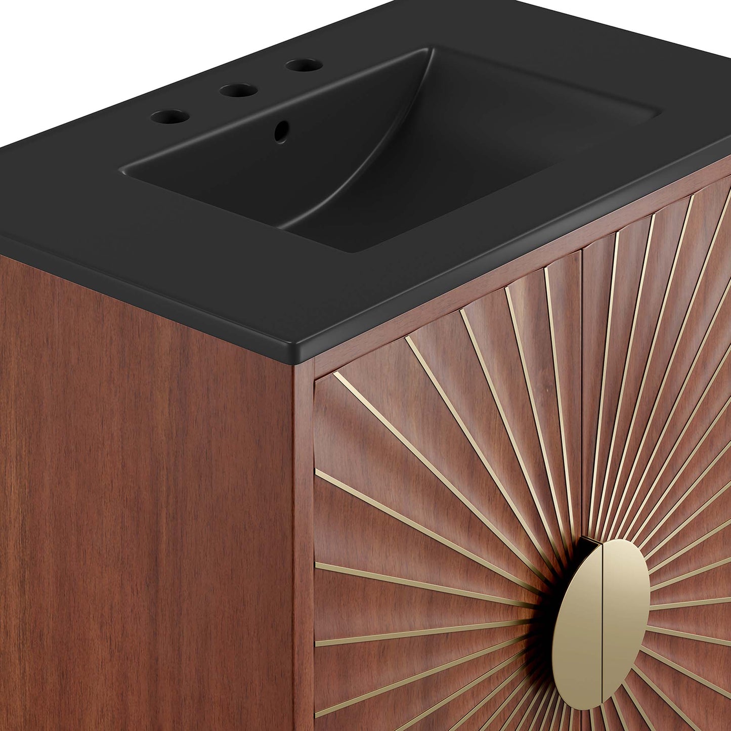 Ridge 30" Bathroom Vanity in Black Walnut