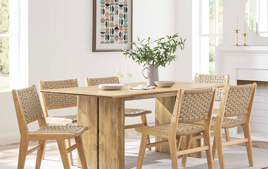 Ember 72" Dining Table in Oak