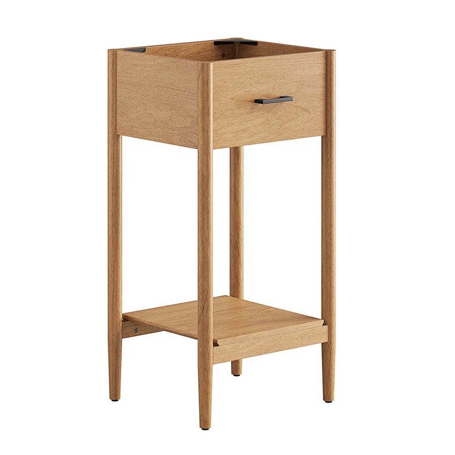 Quill 18" Bathroom Vanity Cabinet (Sink Basin Not Included) in Natural