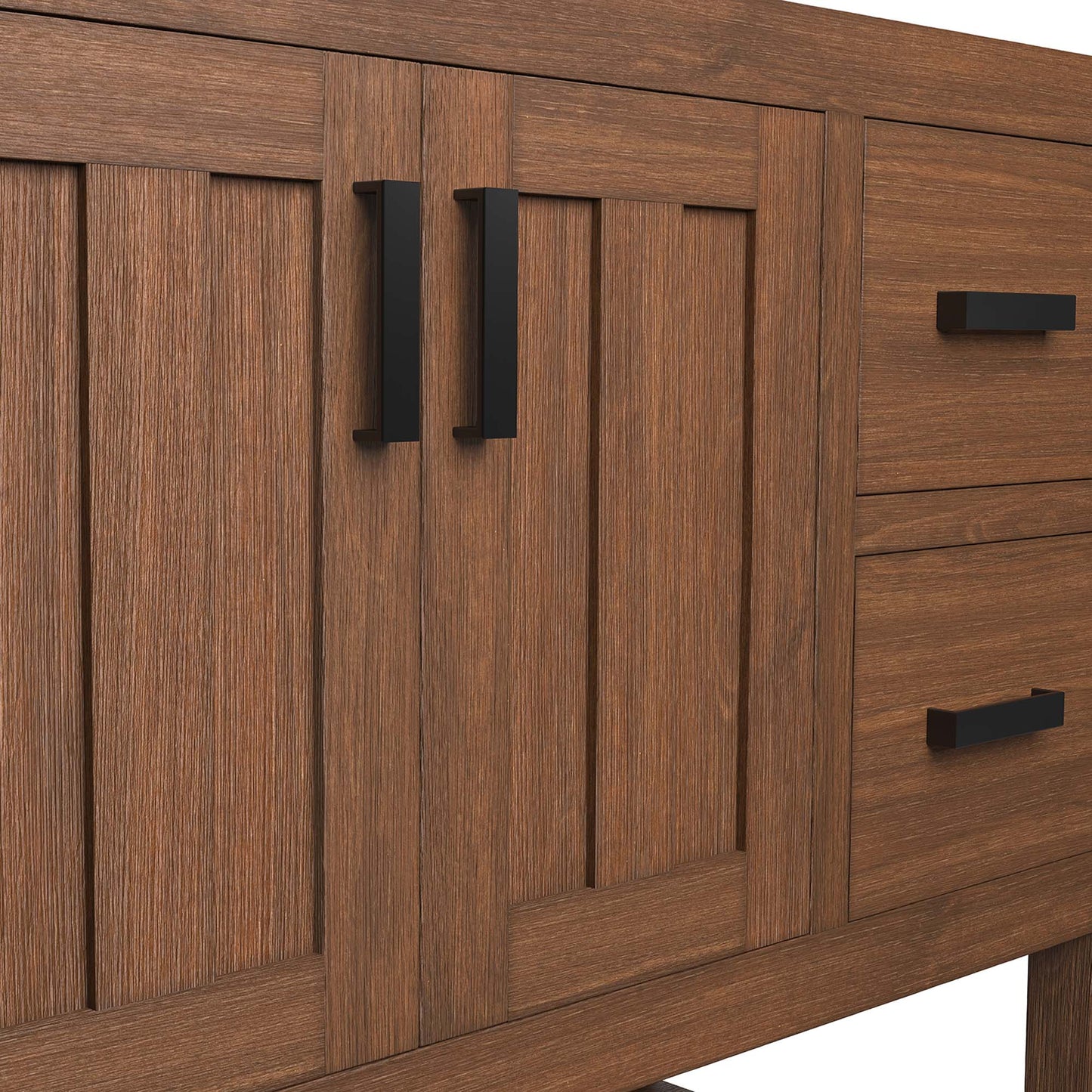Tramontana 36" Wood Bathroom Vanity Cabinet (Sink Basin Not Included) in Walnut