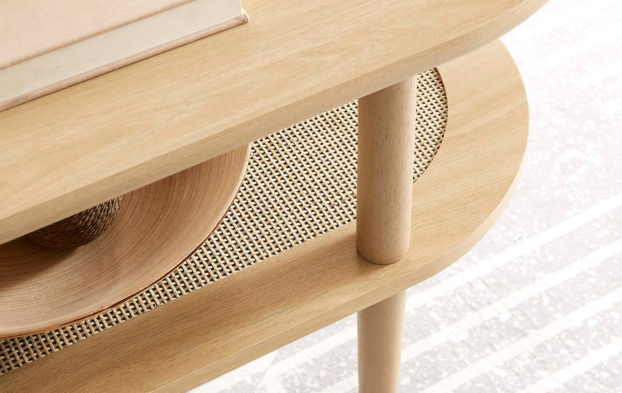 Touriga Oval Coffee Table in Oak