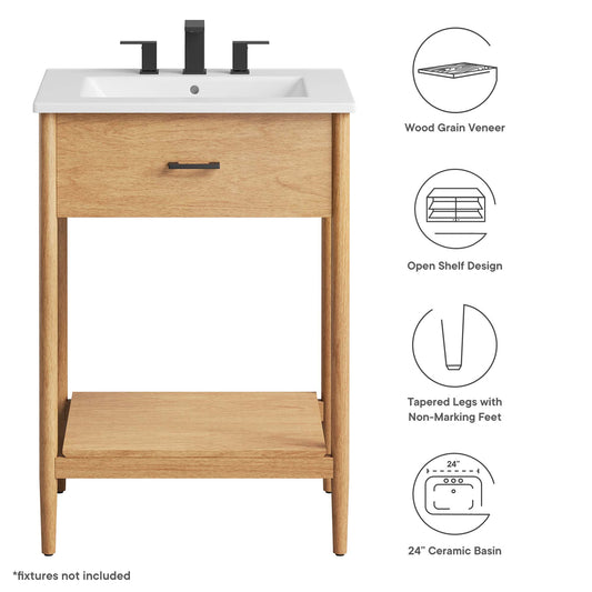 Zaire 24" Bathroom Vanity by Furniture For America