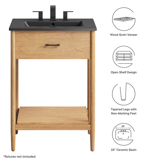 Zaire 24" Bathroom Vanity by Furniture For America