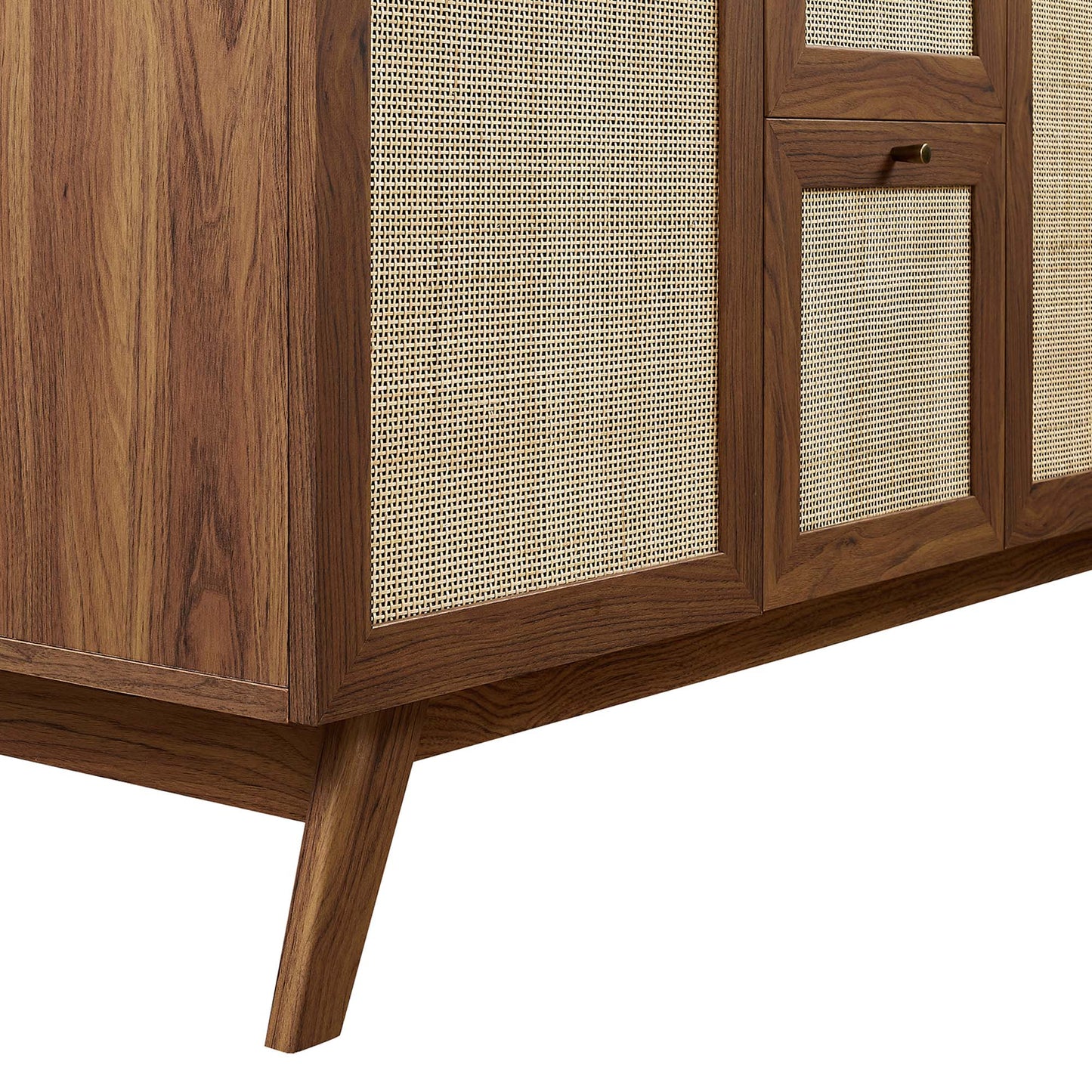 Wren 48" Double Sink Bathroom Vanity in Walnut White