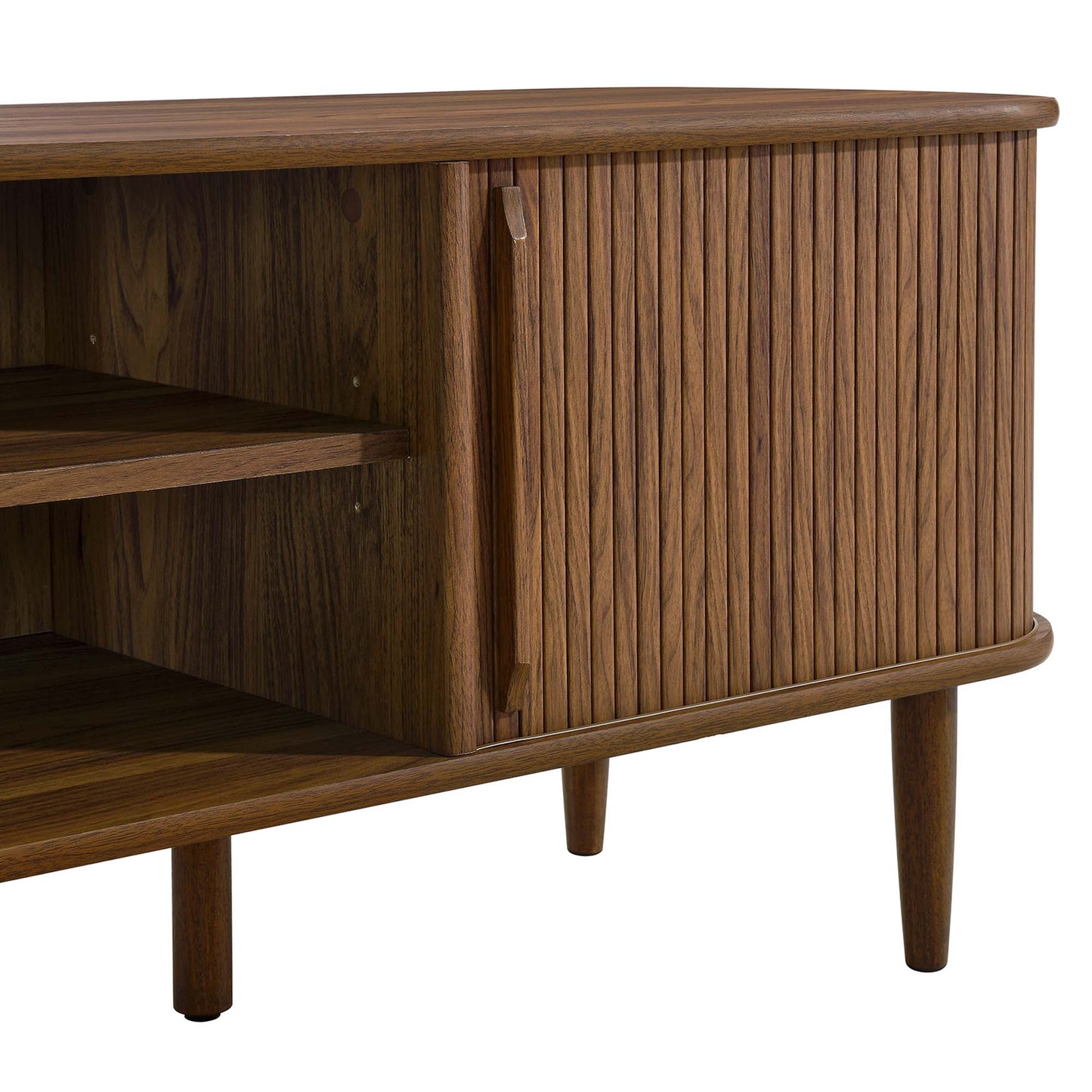 Gorse 63" Wood TV Stand in Walnut
