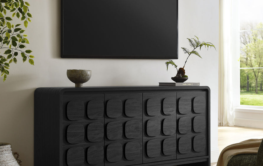 Baga 61" Sideboard in Black