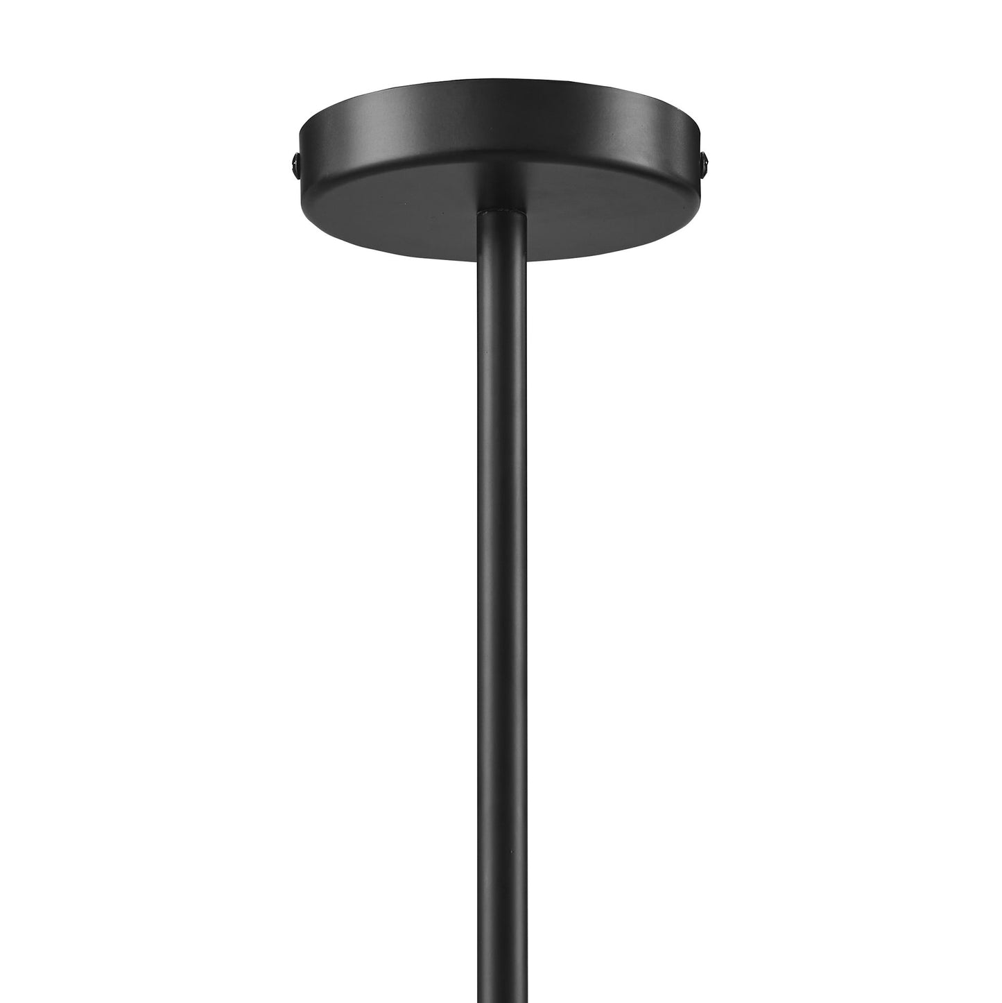 Saffron Squiggle 4-Arm Pendant Light in Walnut Black