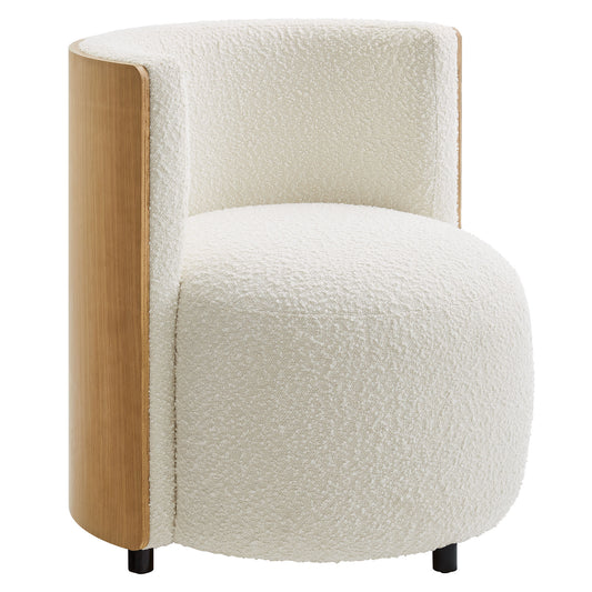 Solis Boucle Accent Chair by Furniture For America