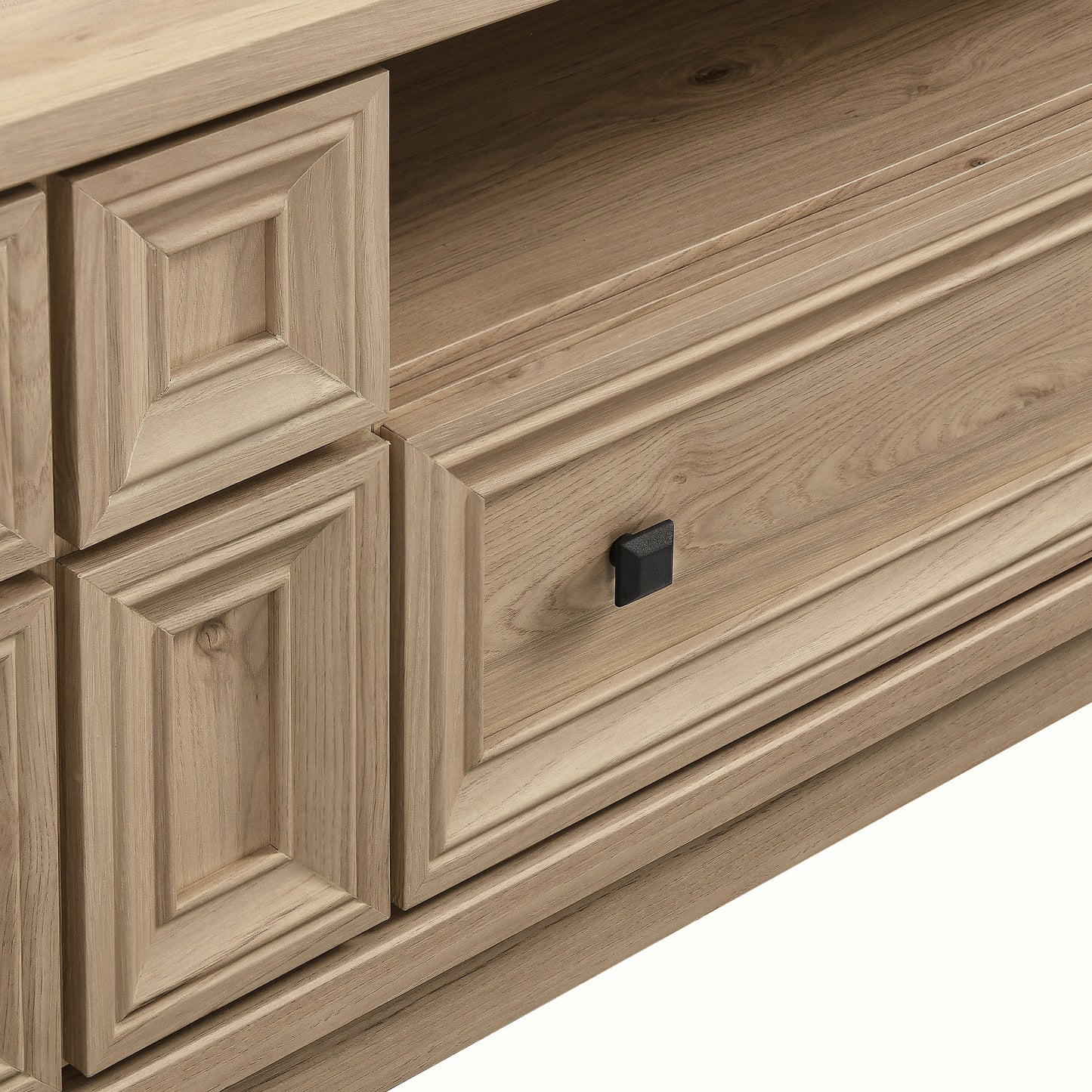 Maren 59" TV Stand in Light Oak