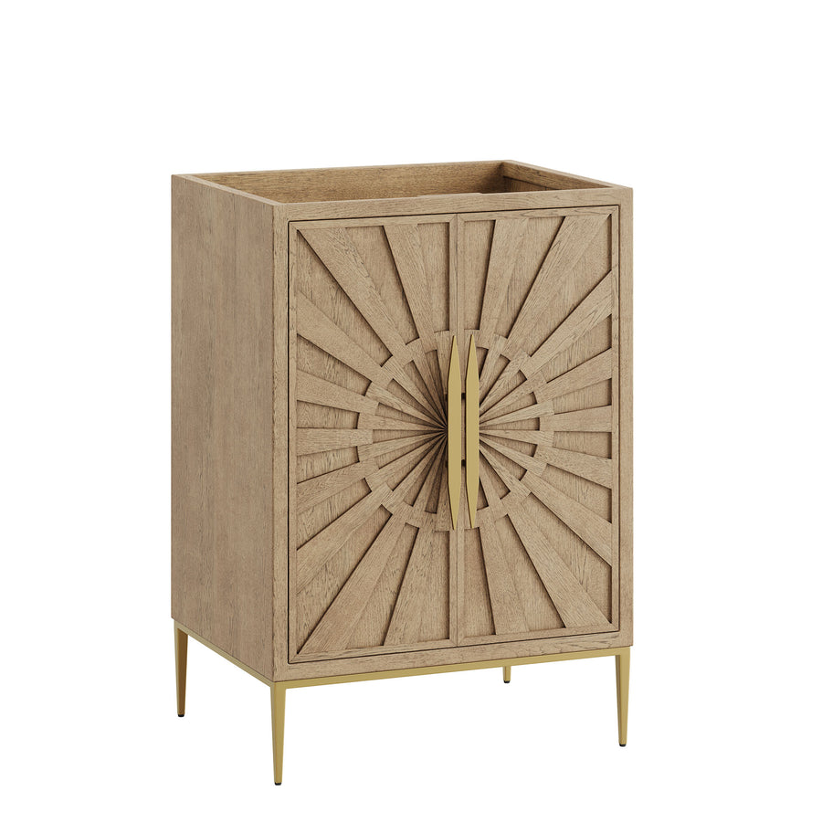 Briar 24" Bathroom Vanity Cabinet in Oak
