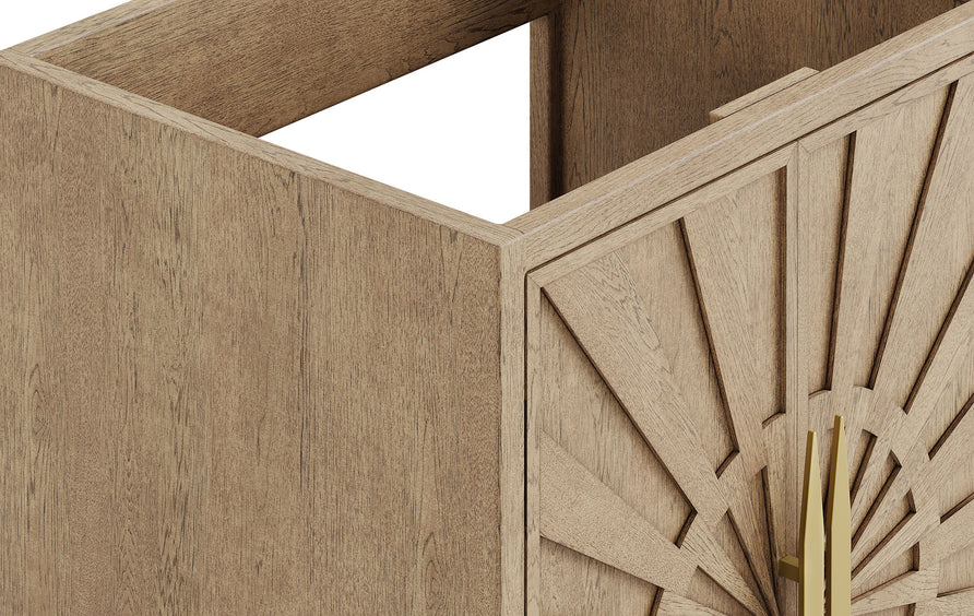Briar 24" Bathroom Vanity Cabinet in Oak