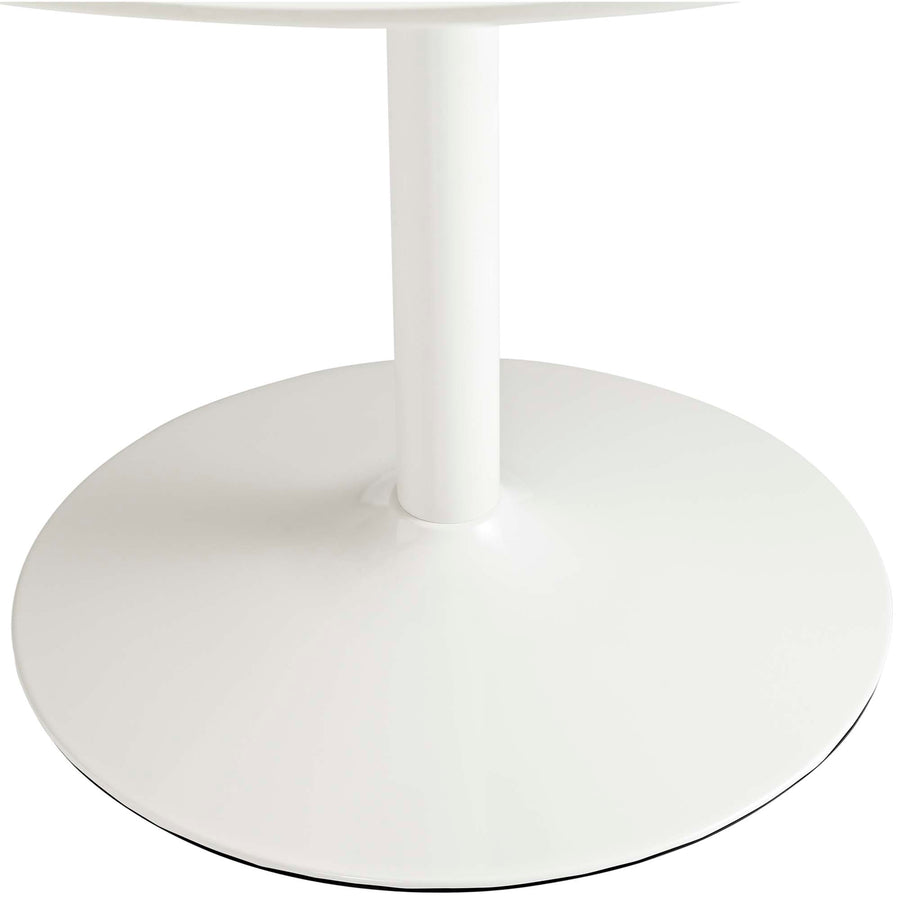 Kira 3 Piece Dining Set in White Natural