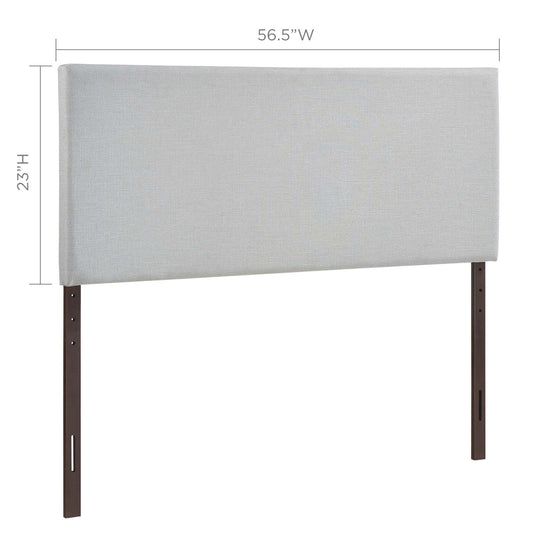 Region Upholstered Fabric Full Headboard by Furniture For America