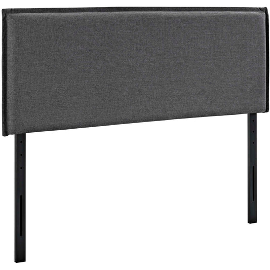Camille Upholstered Fabric Full Headboard by Furniture For America