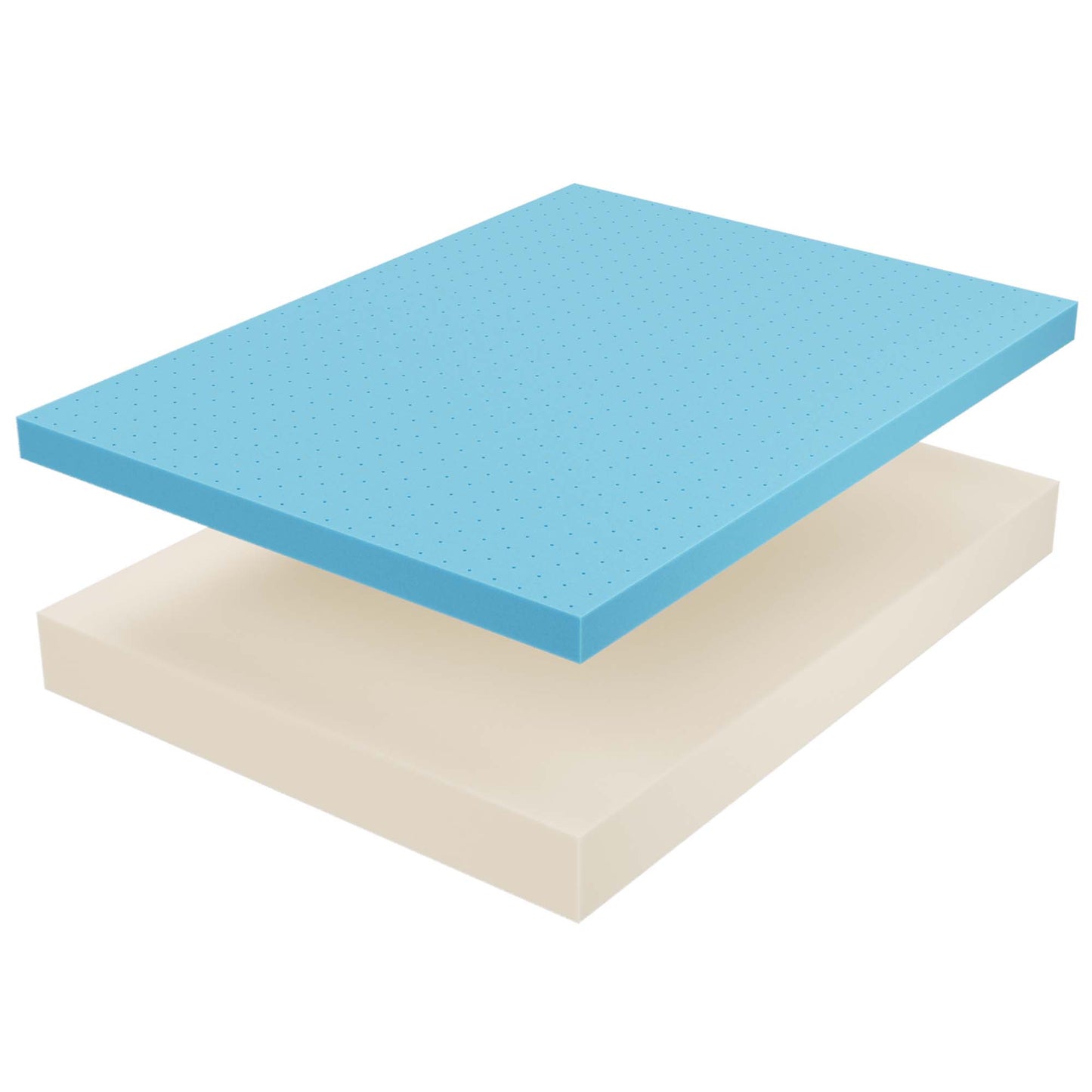 Juno 12" Memory Foam Twin Mattress in White