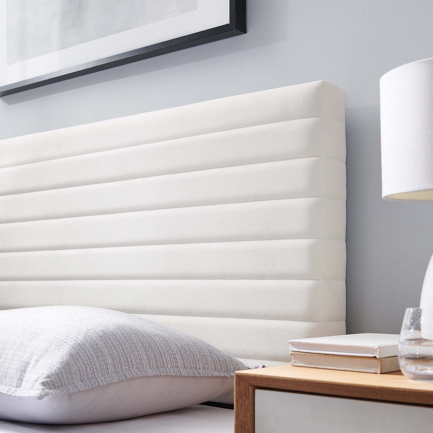 Alba Full/Queen Headboard in White